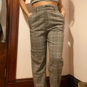 Plaid Trousers